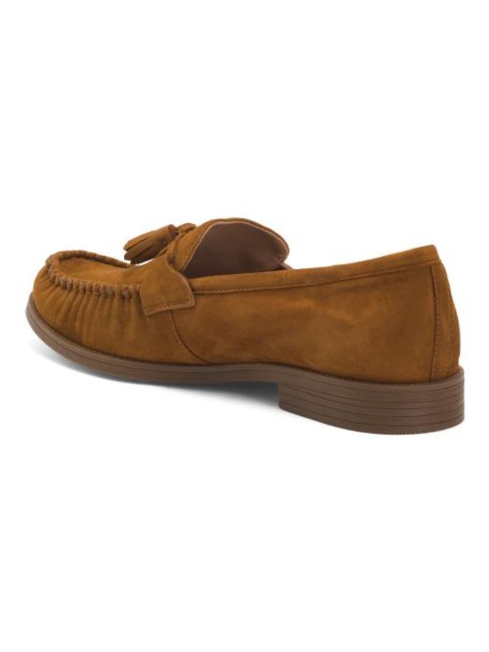 COLE HAAN Suede Stassi Soft Tassel Loafers - Picture 2 of 3